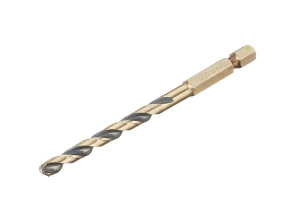 drill bit 5.0mm black and gold hex