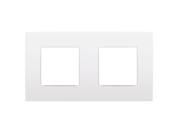 NIKO Ramme 2-modul Intense Lunar white