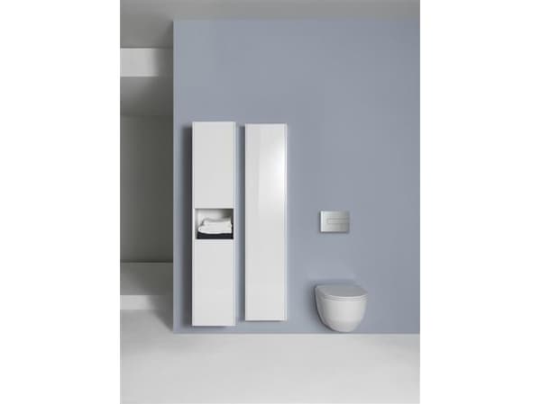 Laufen LIS AW100 betjeningsplade med duoskyl krom