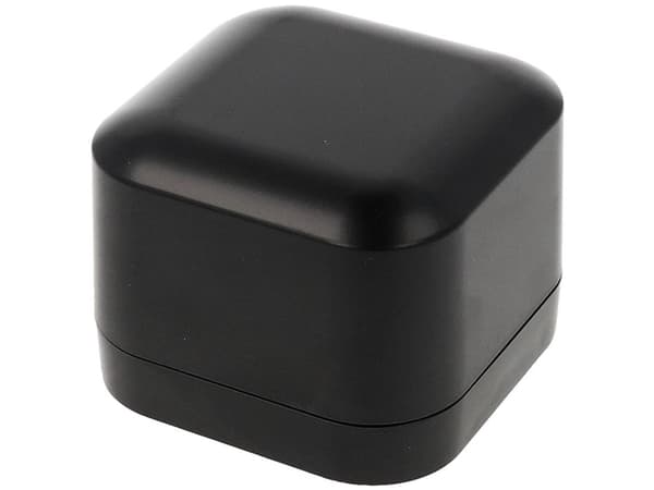 Hammond Electronics 1556BABK Yleiskotelo 80 x 80 x 60 ABS-muovi Liekinkestävä musta 1 kpl