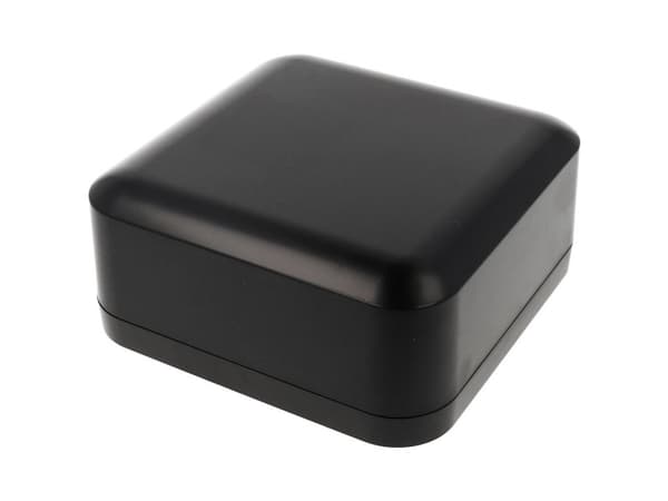 Hammond Electronics 1556FABK Yleiskotelo 160 x 160 x 70 ABS-muovi Palosuojattu musta 1 kpl