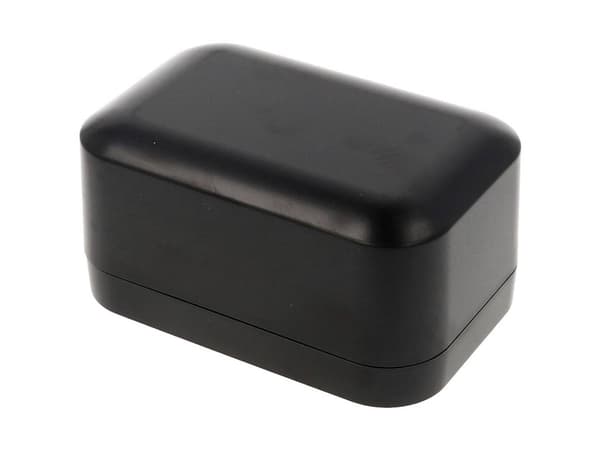 Hammond Electronics 1556CABK Yleiskotelo 120 x 80 x 60 ABS-muovi Palosuojattu musta 1 kpl