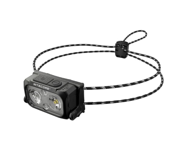 Nitecore NU25 UL, Huvudband lommelygte, Sort, Aluminium, Knapper, 1 m, IP66