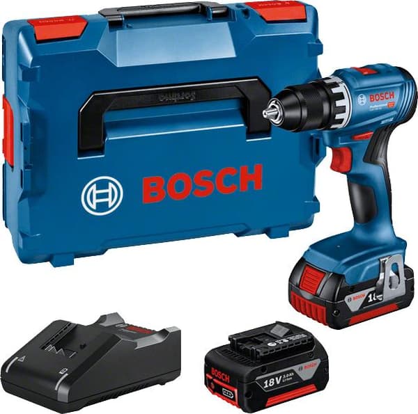 Bosch GSR 18V-45 Professional 500 RPM Nøglefri 900 g Sort, Blå