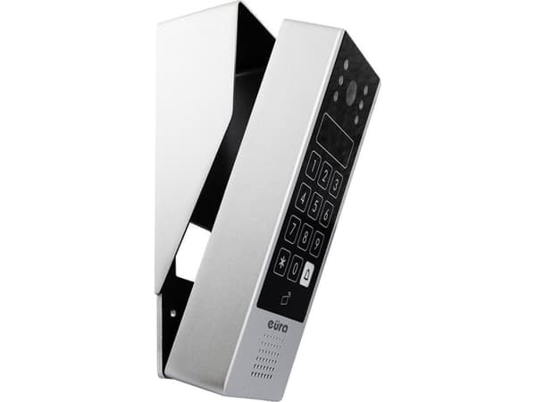 Eura Video intercom EURA VDP-90A3 DELTA+ hvit 7'', full HD, WiFi, 2 innganger, kryptering, nærhetsleser, AHD, tuya