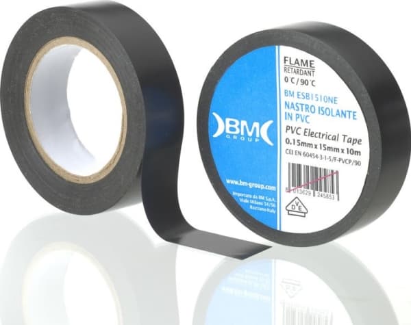 Beta Tools ELEKTROSILIKAATIOTAIPPI 25M*19MM MUSTAA
