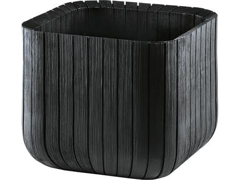 Keter Flowerpot Curver Cube Planter L antrasitt (230225)