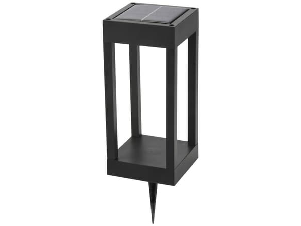 Megatron MT70010 Solcelle-udendørsstanderbelysning 0.6 W Varmhvid, RGB Sort