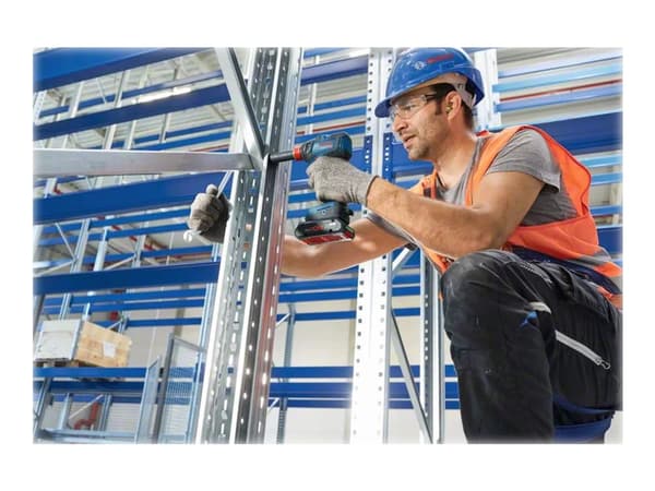 Bosch GDX 18V-200 Professional - Støtskiftenøkkel - trådløs - 1/4" hex socket, 1/2" firkantnøkkel - 200 N·m - uten batteri - 18 V - SOLO