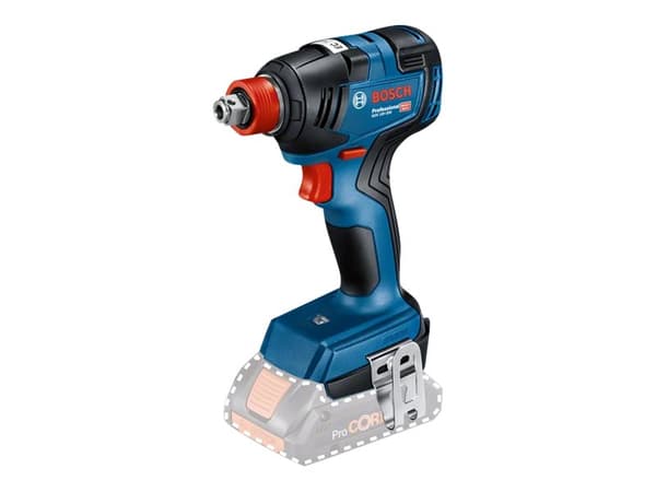 Bosch GDX 18V-200 Professional - Støtskiftenøkkel - trådløs - 1/4" hex socket, 1/2" firkantnøkkel - 200 N·m - uten batteri - 18 V - SOLO