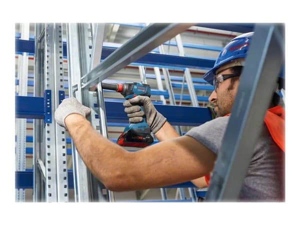 Bosch GDX 18V-200 Professional - Støtskiftenøkkel - trådløs - 1/4" hex socket, 1/2" firkantnøkkel - 200 N·m - uten batteri - 18 V - SOLO