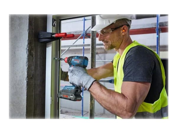Bosch GDX 18V-200 Professional - Støtskiftenøkkel - trådløs - 1/4" hex socket, 1/2" firkantnøkkel - 200 N·m - uten batteri - 18 V - SOLO