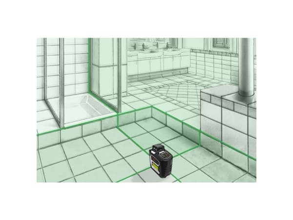 Laserliner CompactPlane-Laser 3G Pro, Laseretäisyysmittari, Musta, Vihreä, Harmaa, IP40, 30 m, 0,35 mm, 515 nm