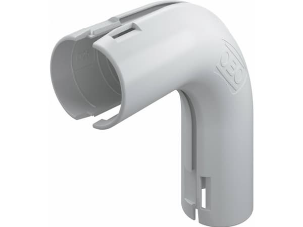 OBO Quick-Pipe kulmakappale 3000 BMS M25 LGR 90° (2154056)