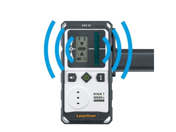 Laserliner RangeXtender G 60, Sort, Hvit, 60 m, -10 - 40 °C, IP66, AAA, 80 timer