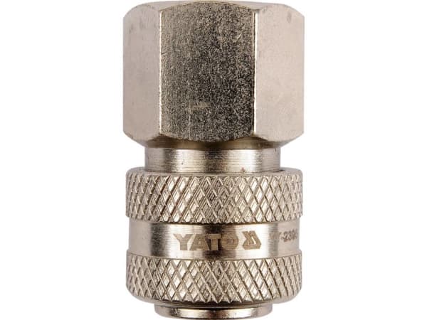 Yato YT-2395, Nikkeli, Nikkeli, Terästä, Naaraskierre, 1/2", 1 kpl