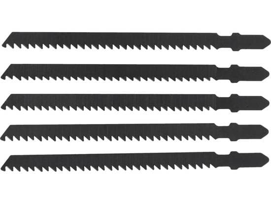 Yato YT-3409, Stikksagblad, Sponplate, Fibre board, Kryssfiner, Mykt tre, Tre, High Carbon Steel (HCS), 9 cm, 11,5 cm, 5 stykker