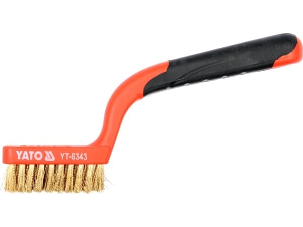 Yato YT-6343, Sort, Rød, Akrylonitril-butadien-styren (ABS), Messing, ABS syntetisk, Messing/stål/nylon, 180 mm
