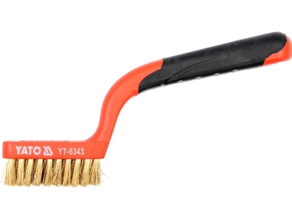 Yato YT-6343, Sort, Rød, Akrylonitril-butadien-styren (ABS), Messing, ABS syntetisk, Messing/stål/nylon, 180 mm