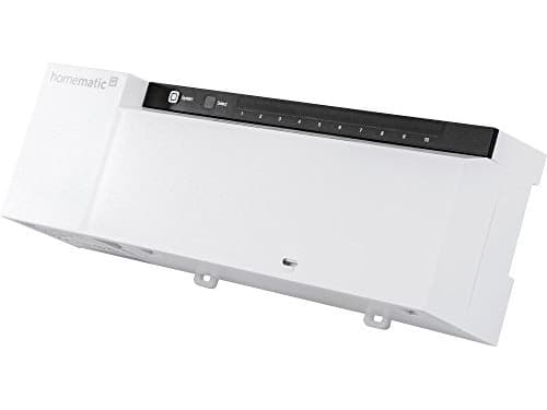 Homematic IP 142981A0, Varmeaktuator, 10 kanaler, 270 m, IP20, Hvit, Homematic