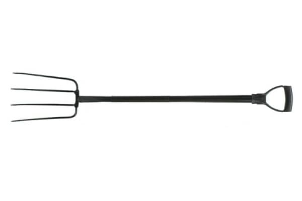 Vorel 4-piikkinen metallisella kahvalla varustettu haarukka DY 120cm 35813