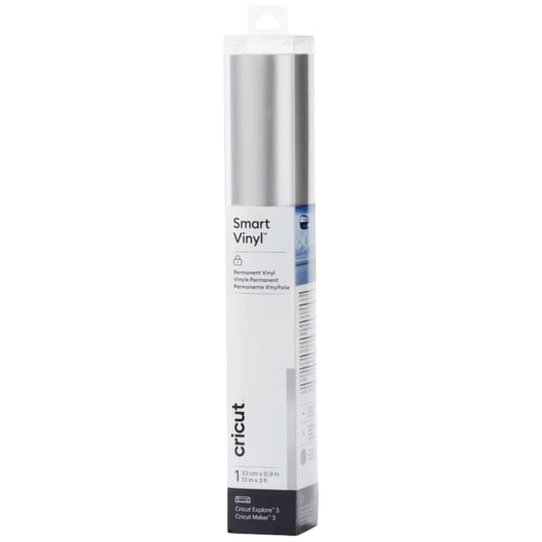 Cricut Smart Vinyl™ Permanent Folie Silver (matt), Metallic