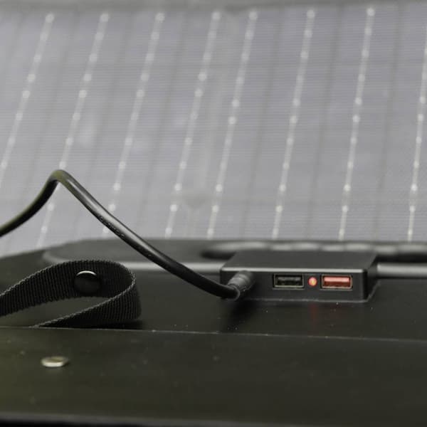 Hopfällbart Monokristall Solpanel,100 W,19.8 V