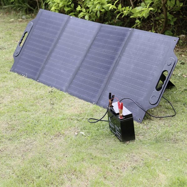 Hopfällbart Monokristall Solpanel,100 W,19.8 V