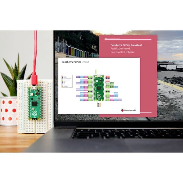 Raspberry Pi® Pico WH Mikrokontroller Pico WH