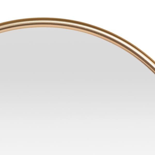 Väggspegel Picciano 40x80 cm guld oval [en.casa]