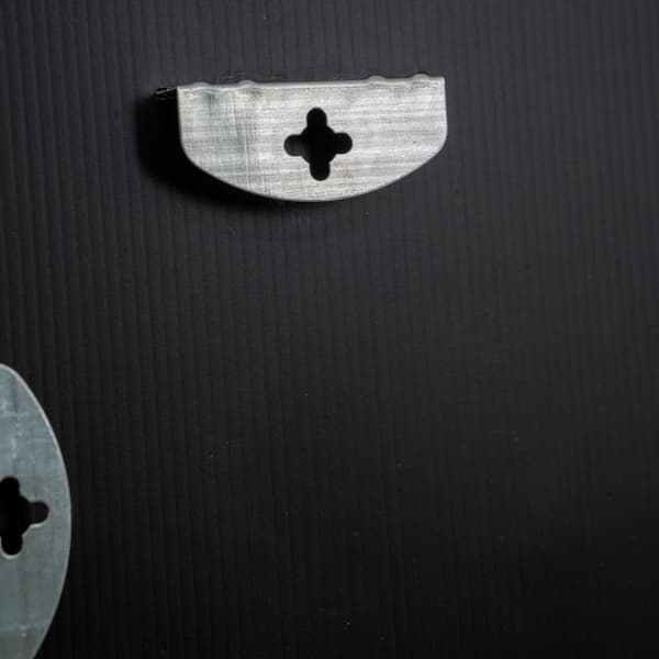 Vægspejl Picciano 30x60 cm sort mat oval [en.casa]