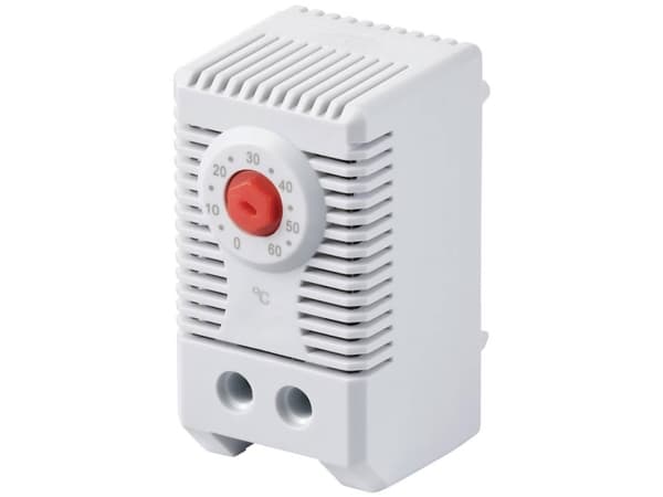 TRU COMPONENTS Termostat TC-FKO011NC 1 x brydekontakt (L x B x H) 60 x 33 x 43 mm 1 stk