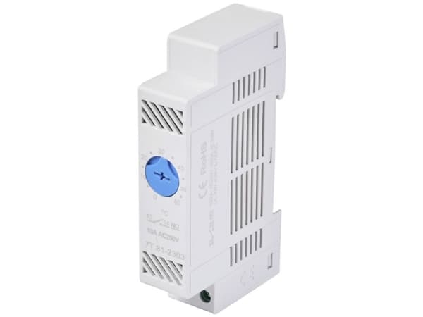 TRU KOMPONENTIT Termostaatti TC-7T.81-230NO 1 x päätepiste (L x S x K) 88,8 x 47,8 x 17,5 mm 1 kpl 1 kpl