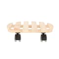 Miniatyrbillede 1 af 3: Esschert Design Rund Plantevogn i træ 28,7x28,8x8,3 cm