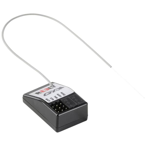 Reely RY4 4-kanals gyro-mottagare 2,4 GHz Instickssystem JR stickpropp, Futaba