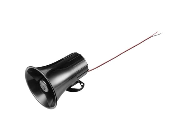TRU COMPONENTS TC-10475812 Larmsiren Ljudnivå: 105 dB 15 W Spänning: 12 V Siren 1 st