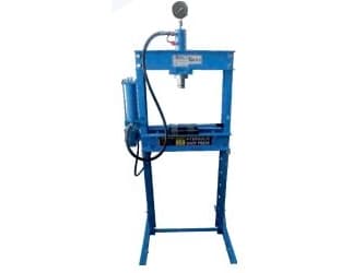 Geko Hydraulisk-pneumatisk presse med trykkmåler 20T (G02092)