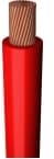 Monteringsledning, halogenfri1X1,5 mm² H07Z-K rød 450/750Vspole, ledningsdiameter 3,4 mm - (100 meter)