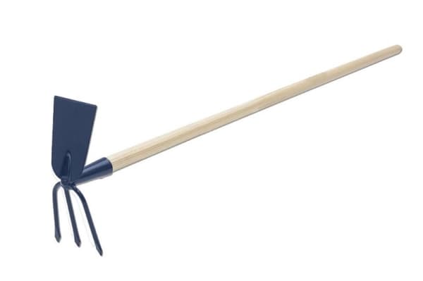 Okko Combi Fork Hoe With Pine Varnish Handle