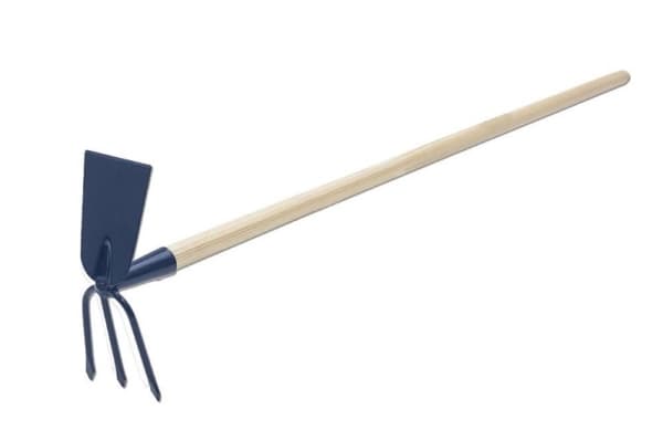 Okko Combi Fork Hoe With Pine Varnish Handle