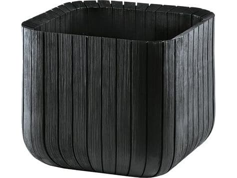 Keter Flowerpot Curver Cube Planter M Anthracite (230227)