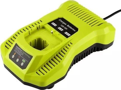 Extra Digitaalinen akkulaturi työkaluille RYOBI P117, 18V, 3A, Li-ion-akut