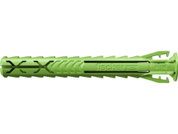 Fischer 567808, Expansionsankare, Autoklaverad lättbetong, Tegel, Betong, Gipsskiva, Murverk, Grön, Tyskland, 6 mm, 50 mm