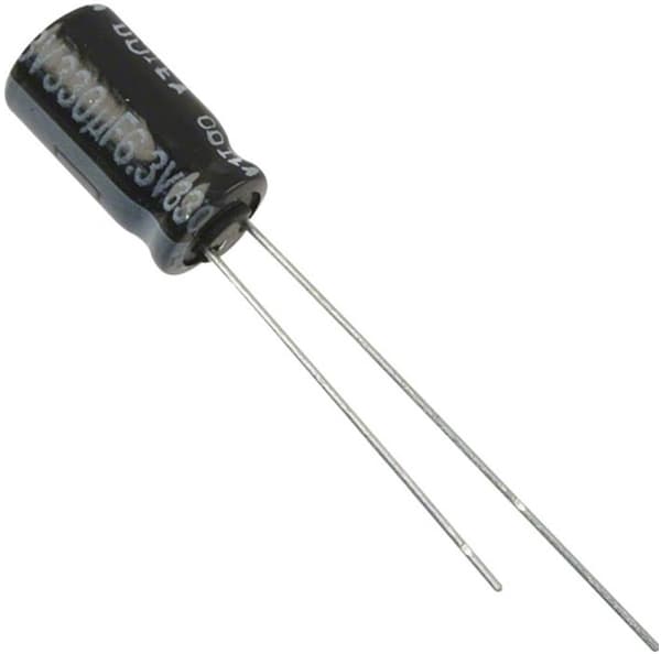 Panasonic Elektrolytkondensator med radiell tråd 2,5 mm 100 µF 25 V 20 % (Ø) 6,3 mm 50 st