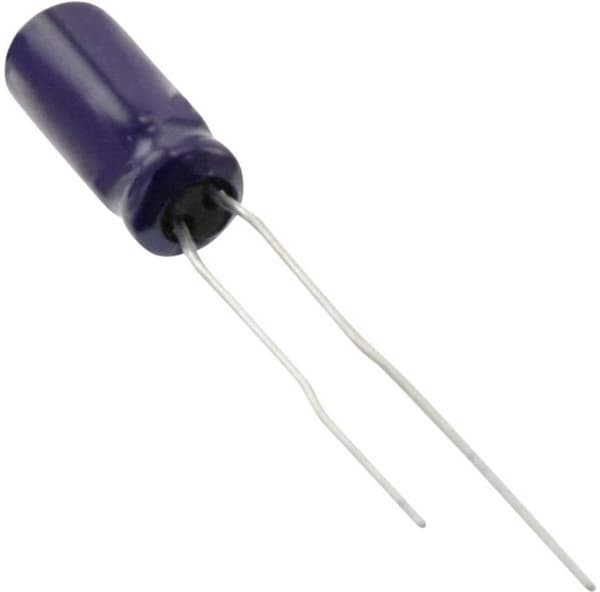 Panasonic Elektrolytkondensator med radiell tråd 3,5 mm 100 µF 63 V 20 % (Ø) 8 mm 10 st