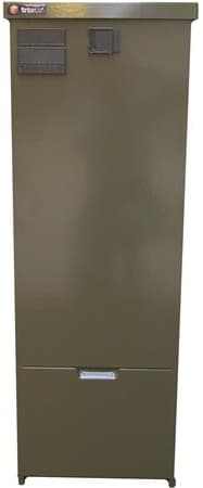 TRIARCA Kabelskab Trilite P18 XL 4 leder skinnesystem 400A HxBxD 850x412x265mm 15,1kg Alu Grøn