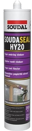 Soudaseal HY20 Malbar hybrid polymer fugemasse 290ml patron, betongrå