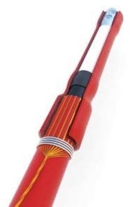NEXANS EUROMOLD MONOI täydellinen kaapelin päätepiste sisätiloissa 12kV 3x1x300SM/400RM mm² 1-WIRE lämpökutistemuovi