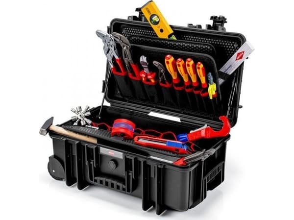 Knipex verktøykasse Robust26 Move Sanitaer
