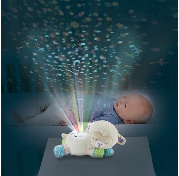 VTech Baby 3-in-1 Sternenlicht-Schäfchen, Fristående, Pojke/flicka, Låter, Automatisk avstängning, Batteri